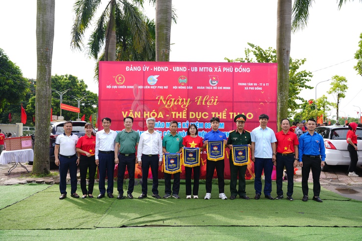 Ngày hội Văn hóa- Thể dục thể thao xã Phù Đổng thu hút gần 400 hội viên, đoàn viên và nhân dân tham gia.- Ảnh 6.