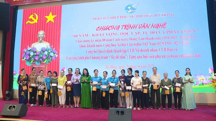 Hội Liên hiệp Phụ nữ phường Hà Đông tổ chức chương trình kỷ niệm với chủ đề “80 năm – Khát vọng độc lập, tự do, phát triển”- Ảnh 2.