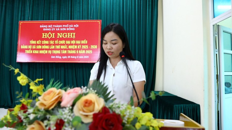 Sơn Đồng: 20 tập thể, 48 cá nhân được khen thưởng trong công tác tổ chức Đại hội Đại biểu Đảng bộ xã lần thứ I, nhiệm kỳ 2025 -2030 và triển khai nhiệm vụ trọng tâm tháng 9- Ảnh 5.