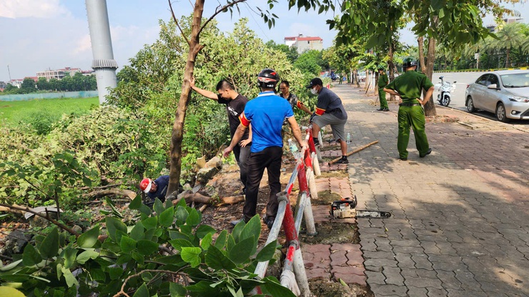 BAN CHỈ ĐẠO 197 XÃ NỘI BÀI RA QUÂN ĐẢM BẢO TRẬT TỰ AN TOÀN GIAO THÔNG, TRẬT TỰ CÔNG CỘNG- Ảnh 25.