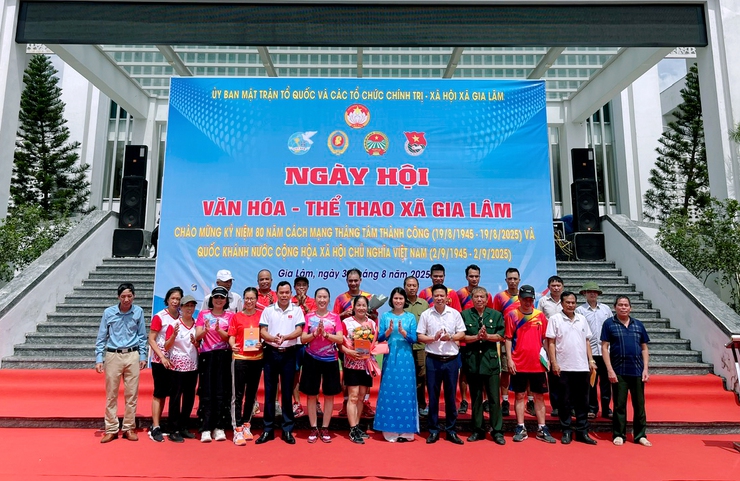 Ngày hội Văn hoá – Thể thao xã Gia Lâm chào mừng 80 năm Cách mạng Tháng Tám và Quốc khánh 2/9- Ảnh 10.