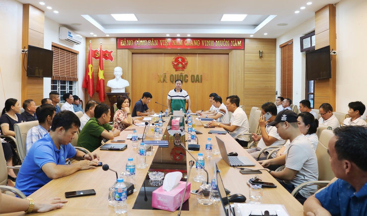 Quốc Oai  phấn đấu cấp phát xong quà tặng cho nhân dân xong trước ngày 2/9, mừng Tết Độc lập dịp Quốc khánh 2/9- Ảnh 1.
