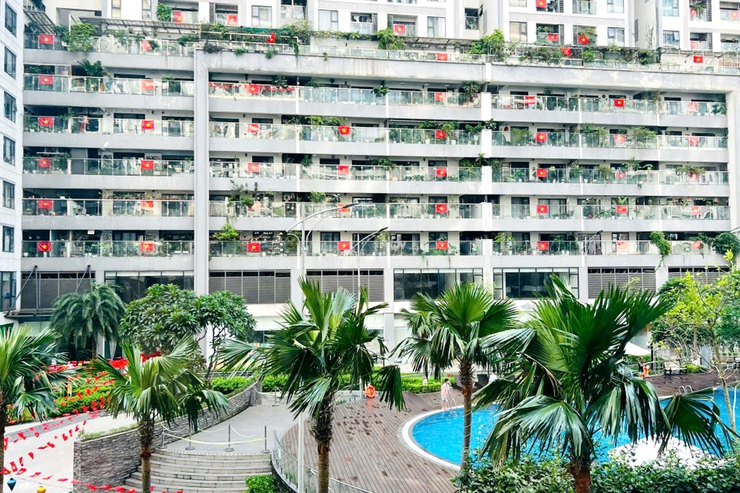 Phường Thanh Xuân rực rỡ sắc cờ dịp Quốc khánh- Ảnh 8.