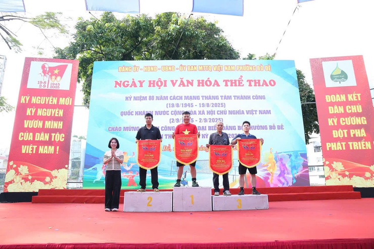Phường Bồ Đề tổ chức Ngày hội Văn hóa thể thao chào mừng quốc khánh 2/9- Ảnh 13.