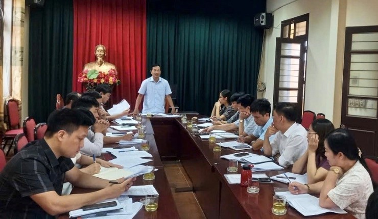 Ban Văn hoá – Xã hội, HĐND xã giám sát công tác tuyển sinh đầu cấp, việc dự kiến các khoản thu đầu năm học 2025-2026 - Ảnh 2.