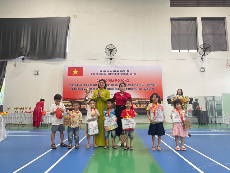 Giải cờ vua mở rộng Đại hội TDTT xã Thiên Lộc lần thứ I - năm 2025- Ảnh 11.