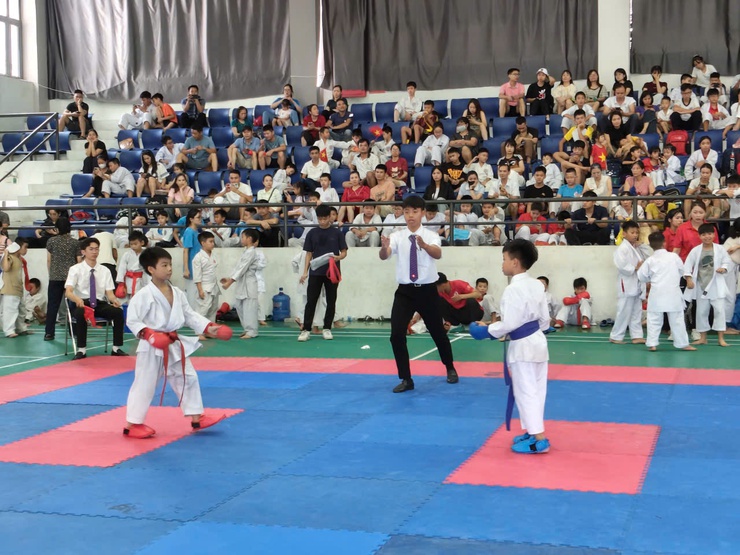 Giải vô địch Karate Đại hội TDTT xã Thiên Lộc lần thứ I - năm 2025- Ảnh 6.
