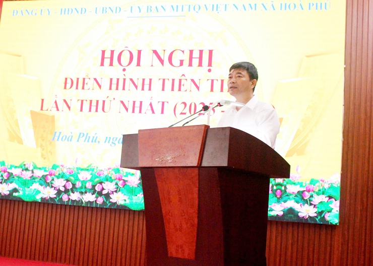 Xã Hòa Phú: Hội nghị tuyên dương điển hình tiên tiến giai đoạn 2020-2025- Ảnh 4.