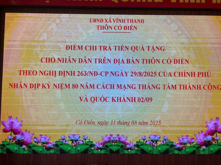 XÃ VĨNH THANH THỰC HIỆN CHI TRẢ TIỀN QUÀ NHÂN DỊP QUỐC KHÁNH 2/9- Ảnh 2.