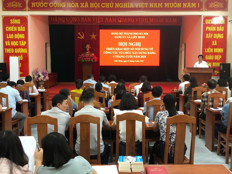 Ban Thường vụ Đảng ủy xã: Triển khai một số nội dung về công tác xây dựng Đảng 6 tháng cuối năm 2025- Ảnh 1.