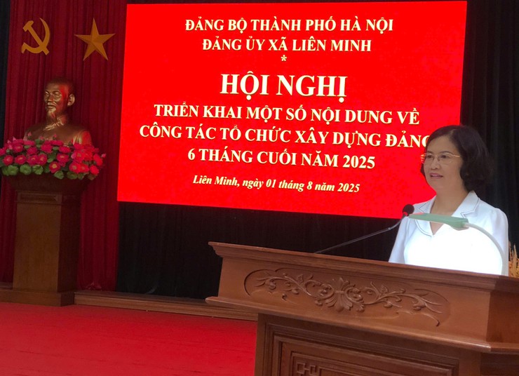 Ban Thường vụ Đảng ủy xã: Triển khai một số nội dung về công tác xây dựng Đảng 6 tháng cuối năm 2025- Ảnh 2.