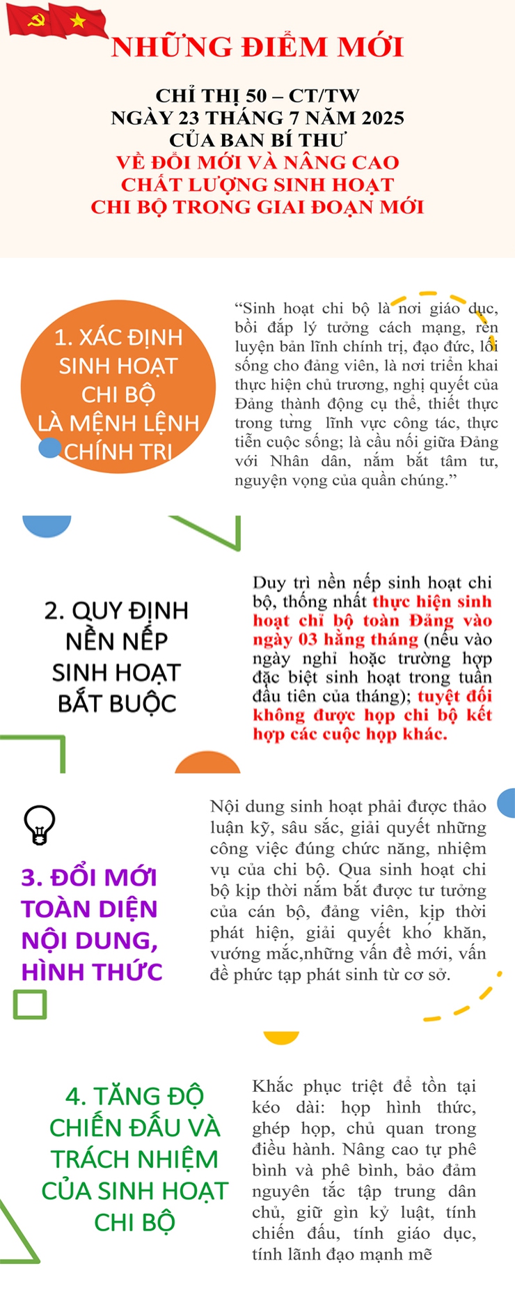 BAN BÍ THƯ THỐNG NHẤT THỰC HIỆN SINH HOẠT CHI BỘ TRONG TOÀN ĐẢNG VÀO NGÀY MÙNG 3 HẰNG THÁNG- Ảnh 1.