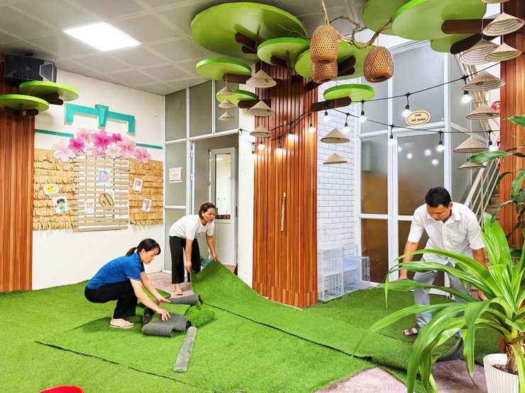 TRƯỜNG MẦM NON THỊNH LIỆT CHUẨN BỊ SẴN SÀNG CHÀO ĐÓN NĂM HỌC MỚI 2025 - 2026- Ảnh 3.
