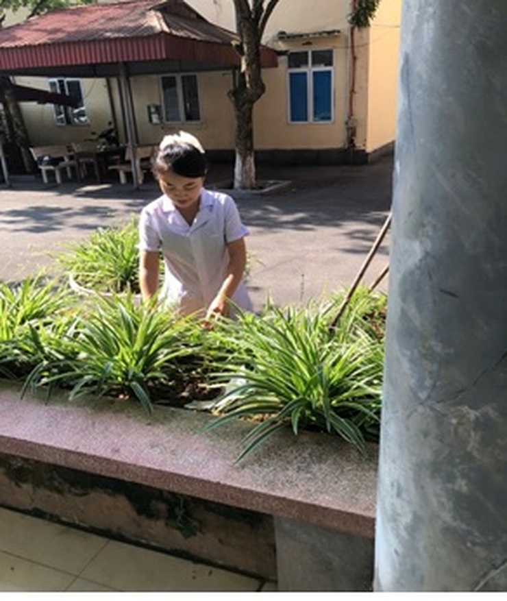 Trung tâm Bảo trợ xã hội 2 Hà Nội tổ chức ra quân tổng vệ sinh môi trường- Ảnh 4.