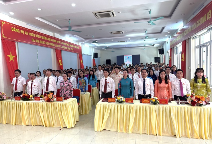 Phiên trù bị Đại hội Đại biểu Đảng bộ phường Kiến Hừng lần thứ I, nhiệm kỳ 2025-2030- Ảnh 1.