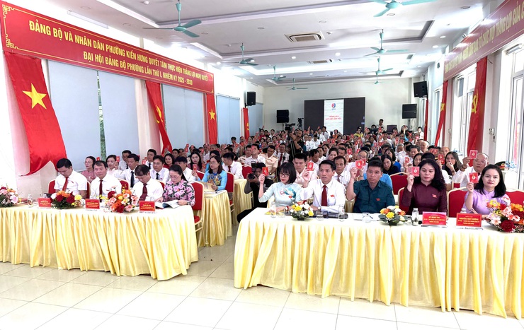 Phiên trù bị Đại hội Đại biểu Đảng bộ phường Kiến Hừng lần thứ I, nhiệm kỳ 2025-2030- Ảnh 2.