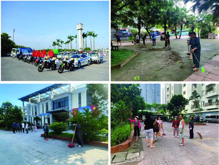 Phường Từ Liêm ra quân tổng vệ sinh môi trường, đảm bảo văn minh đô thị- Ảnh 3.