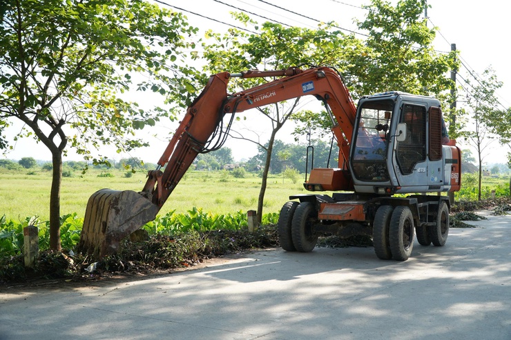 Chuyên Mỹ: Tổ chức lễ phát động phong trào tổng vệ sinh môi trường và thi đua " Sáng- xanh- sạch- đẹp"- Ảnh 3.