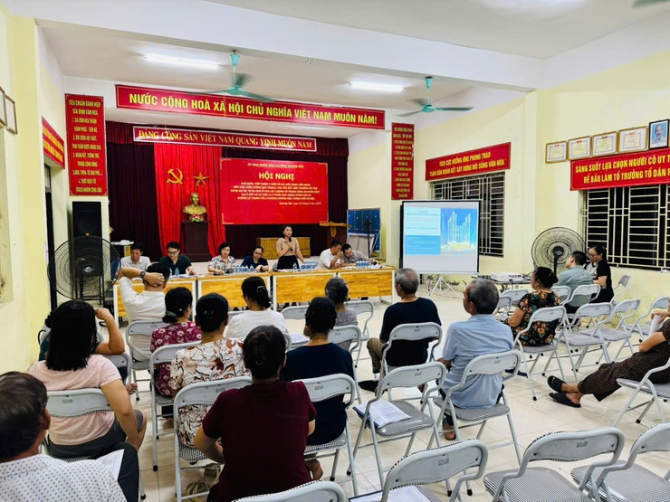 Hội nghị phổ biến, tiếp nhận ý kiến về các nội dung liên quan đến việc điều chỉnh quy hoạch, thu hồi đất, bồi thường hỗ trợ GPMB dự án” Đầu tư xây dựng nhà ở cho lực lượng vũ trang công an nhân- Ảnh 3.