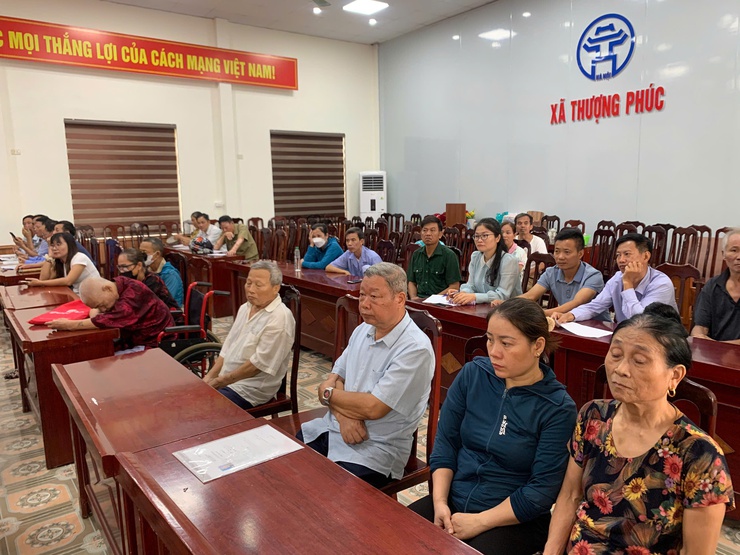 Xã Thượng Phúc: Xét duyệt đối tượng Bảo trợ xã hội tháng 8- Ảnh 3.
