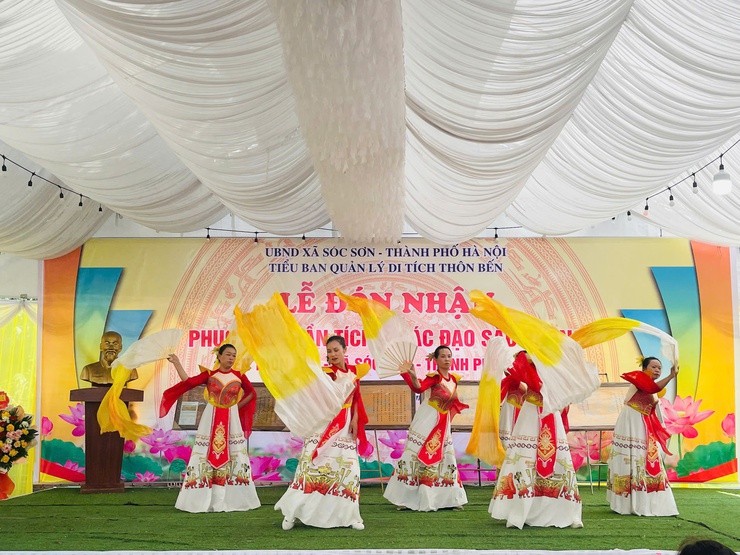 LỄ ĐÓN PHỤC HỒI SẮC PHONG ĐỀN BẾN- Ảnh 8.