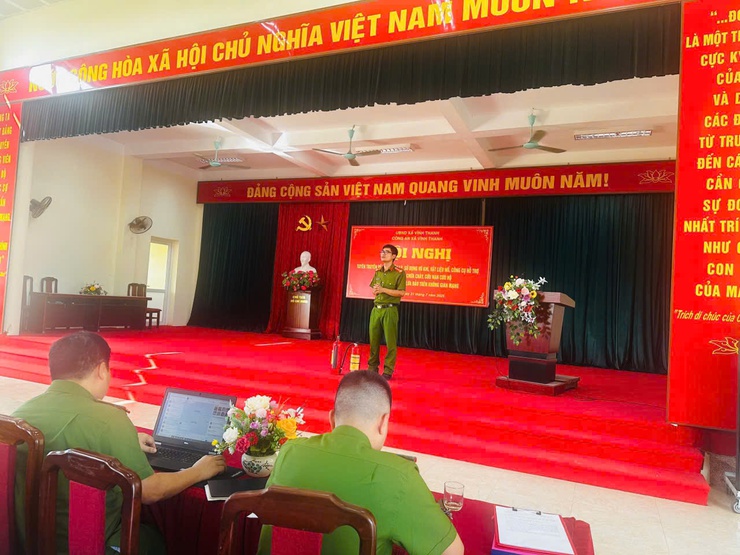 Hội nghị tuyên truyền, hướng dẫn công tác phòng cháy, chữa cháy và cứu nạn, cứu hộ trên địa bàn xã Thiên Lộc, xã Vĩnh Thanh.- Ảnh 2.