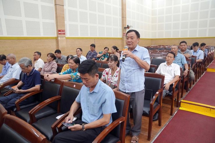 UBND phường Long Biên tổ chức hội nghị giao ban Tổ trưởng tổ dân phố tháng 7/2025- Ảnh 7.