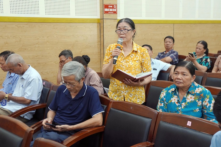 UBND phường Long Biên tổ chức hội nghị giao ban Tổ trưởng tổ dân phố tháng 7/2025- Ảnh 6.
