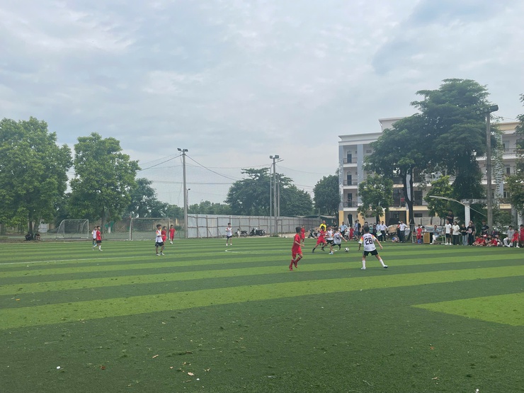 Vòng Bán kết giải bóng đá nhi đồng xã Thiên Lộc - hè 2025- Ảnh 14.