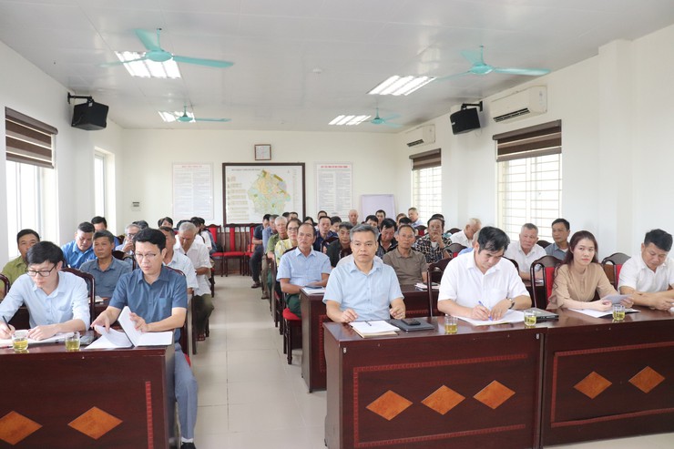 Ủy ban MTTQ Việt Nam xã Thuận An sơ kết hoạt động Thanh tra Nhân dân 6 tháng đầu năm 2025- Ảnh 1.
