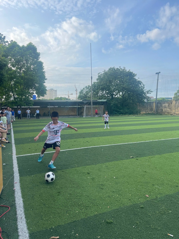 Vòng Bán kết giải bóng đá nhi đồng xã Thiên Lộc - hè 2025- Ảnh 12.