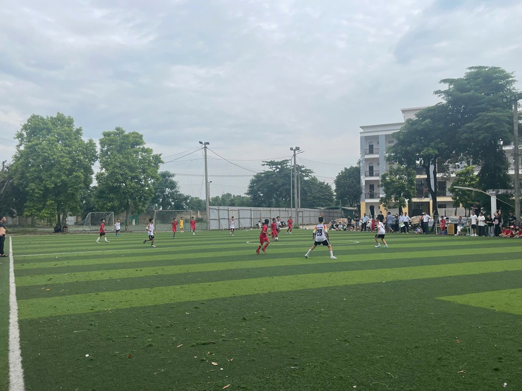 Vòng Bán kết giải bóng đá nhi đồng xã Thiên Lộc - hè 2025- Ảnh 6.