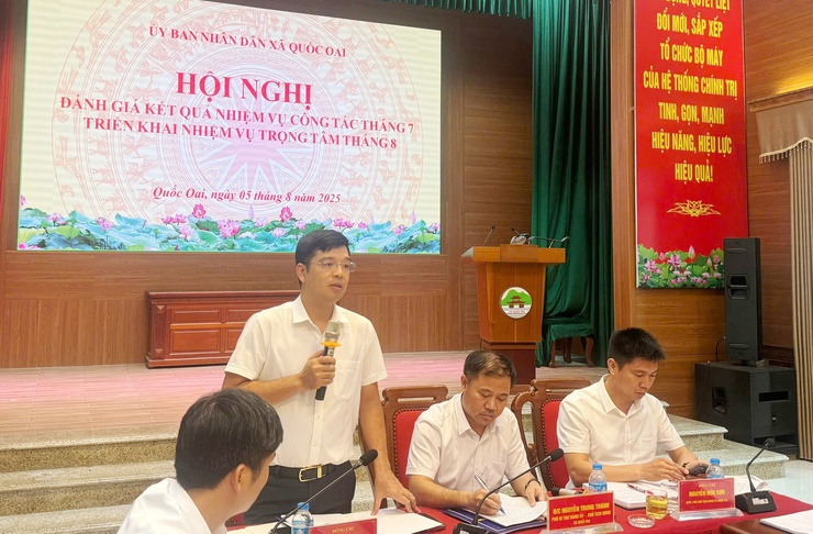 Quốc Oai sau sắp xếp mô hình tổ chức hành chính mới: Chính quyền vận hành hiệu quả, kinh tế – xã hội khởi sắc- Ảnh 4.