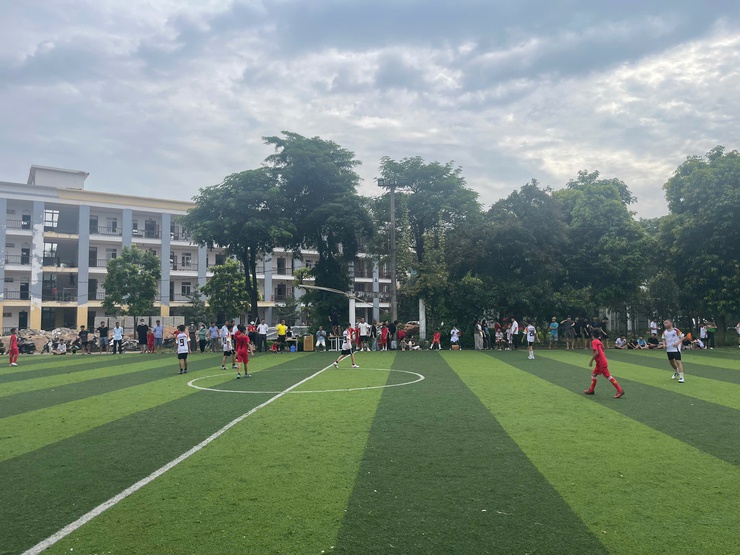 Vòng Bán kết giải bóng đá nhi đồng xã Thiên Lộc - hè 2025- Ảnh 5.