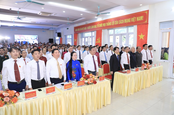 Đại hội Đại biểu Đảng bộ phường Kiến Hưng lần thứ I, nhiệm kỳ 2025- 2030 thành công rực rỡ- Ảnh 1.