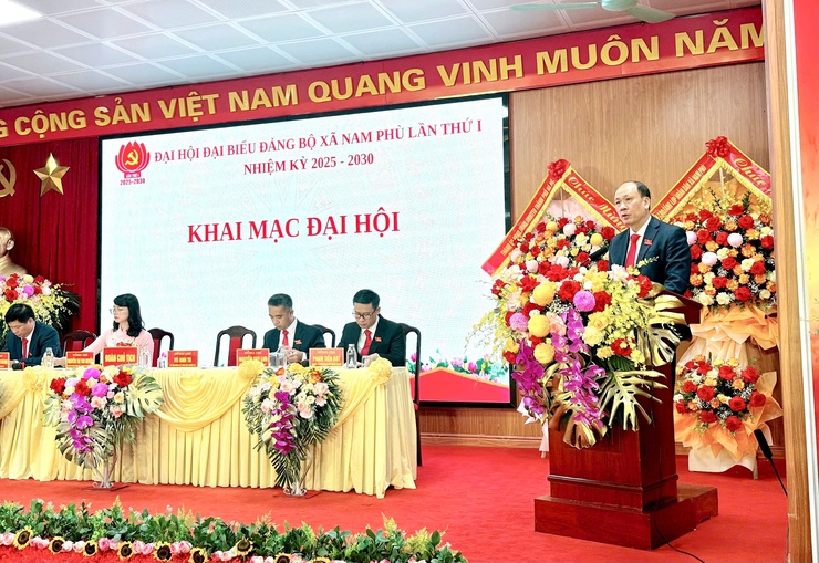 Đại hội đại biểu Đảng bộ xã Nam Phù lần thứ I: Bước khởi đầu của một hành trình mới - hành trình của niềm tin, quyết tâm và đổi mới- Ảnh 6.