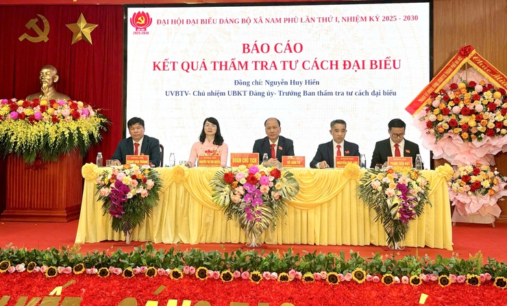 Đại hội đại biểu Đảng bộ xã Nam Phù lần thứ I: Bước khởi đầu của một hành trình mới - hành trình của niềm tin, quyết tâm và đổi mới- Ảnh 7.