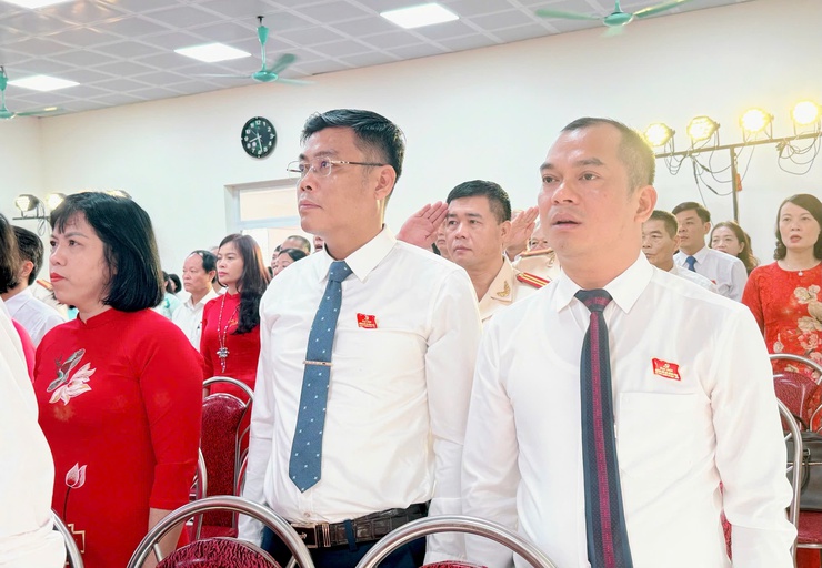 Đại hội đại biểu Đảng bộ xã Nam Phù lần thứ I: Bước khởi đầu của một hành trình mới - hành trình của niềm tin, quyết tâm và đổi mới- Ảnh 3.
