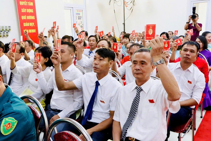 Đại hội đại biểu Đảng bộ xã Nam Phù lần thứ I: Bước khởi đầu của một hành trình mới - hành trình của niềm tin, quyết tâm và đổi mới- Ảnh 23.