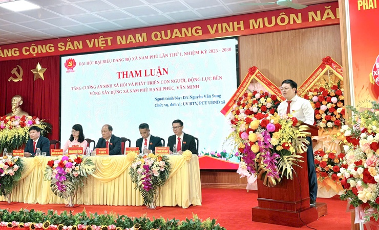 Đại hội đại biểu Đảng bộ xã Nam Phù lần thứ I: Bước khởi đầu của một hành trình mới - hành trình của niềm tin, quyết tâm và đổi mới- Ảnh 18.