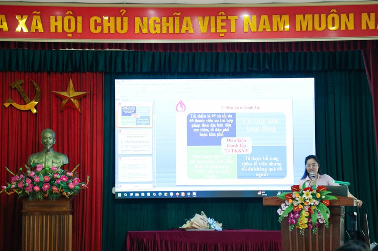 Hội LHPN xã Chương Dương tập huấn nghiệp vụ ủy thác 
Ngân hàng CSXH năm 2025
- Ảnh 2.