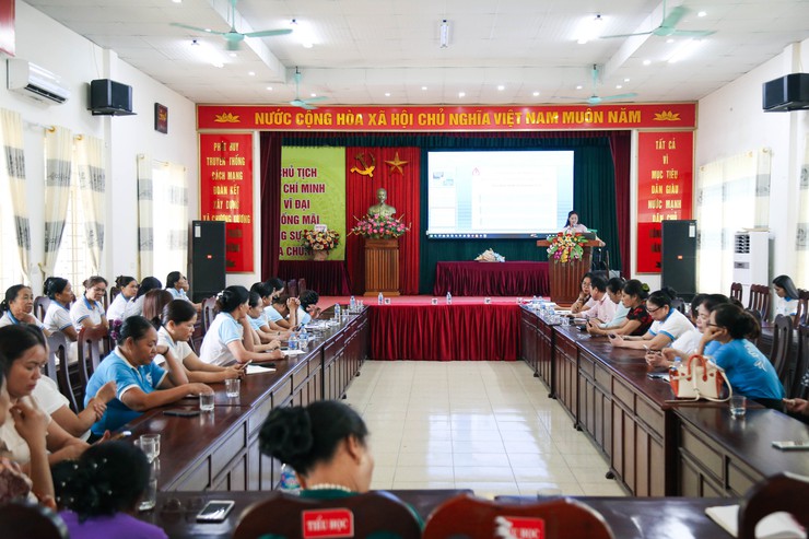 Hội LHPN xã Chương Dương tập huấn nghiệp vụ ủy thác 
Ngân hàng CSXH năm 2025
- Ảnh 1.