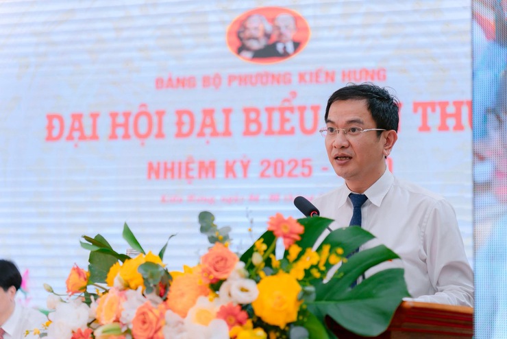 Phiên trù bị Đại hội Đại biểu Đảng bộ phường Kiến Hừng lần thứ I, nhiệm kỳ 2025-2030- Ảnh 4.