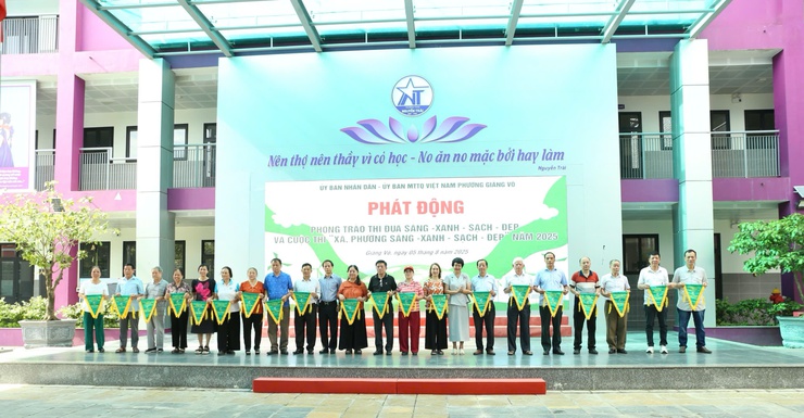 Xây dựng phường Giảng Võ văn minh, hiện đại- Ảnh 7.