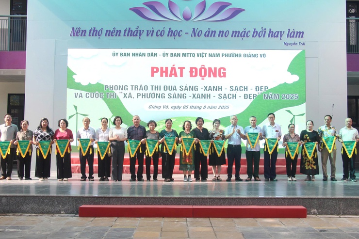 Xây dựng phường Giảng Võ văn minh, hiện đại- Ảnh 5.