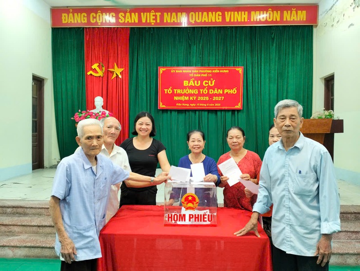 Triển khai kế hoạch tổ chức bầu cử Tổ trưởng tổ dân phố nhiệm kỳ 2025 – 2028 đối với các tổ dân phố từ 1P đến 7P và từ 9P đến 12P trên địa bàn phường Kiến Hưng- Ảnh 1.