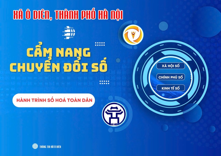 Cẩm nang chuyển đổi số xã Ô Diên- Ảnh 1.