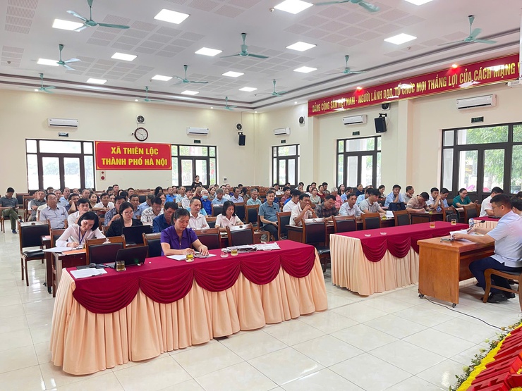 UBND xã Thiên Lộc tổ chức Hội nghị triển khai công tác hòa giải ở cơ sở năm 2025- Ảnh 2.