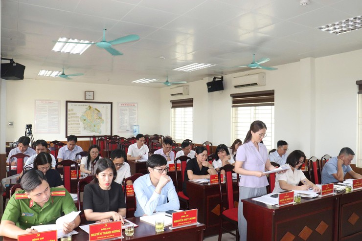 Hội nghị Ban Chấp hành Đảng bộ xã Thuận An lần thứ V- Ảnh 2.