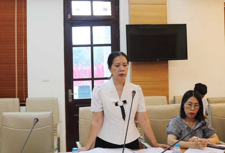 Lãnh đạo UBND xã Quốc Oai làm việc với trạm y tế xã: ghi nhận những kết quả nổi bật sau 1 tháng chính thức hoạt động- Ảnh 2.